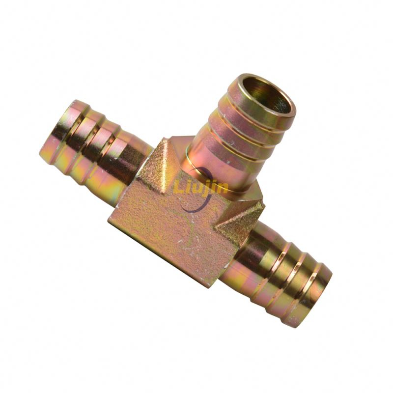 Fully stocked wholesale hydraulic fitting hydraulic tees adapter