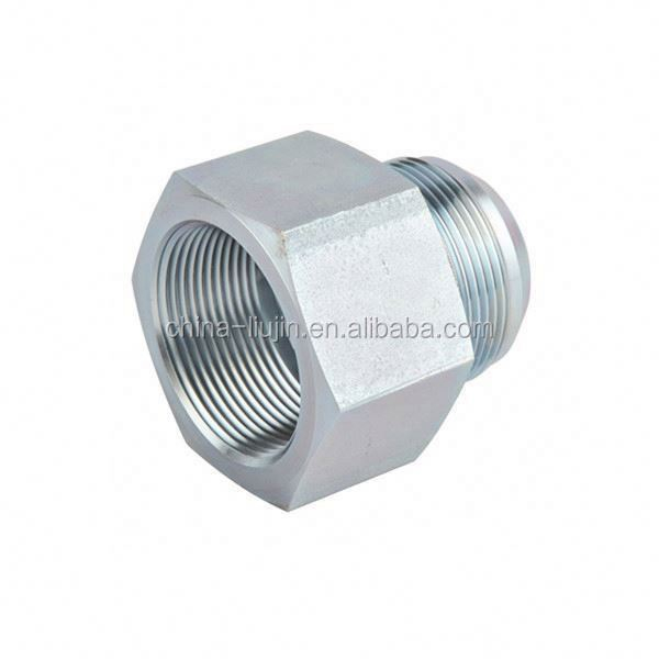 Factory supply sae brass 45 degree flare tube fittings male connector
