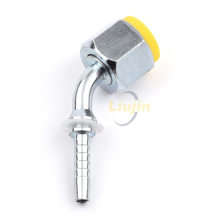 45 degree FEMALE 24 degree CONE O-RING hose fitting metric hydraulic fittings