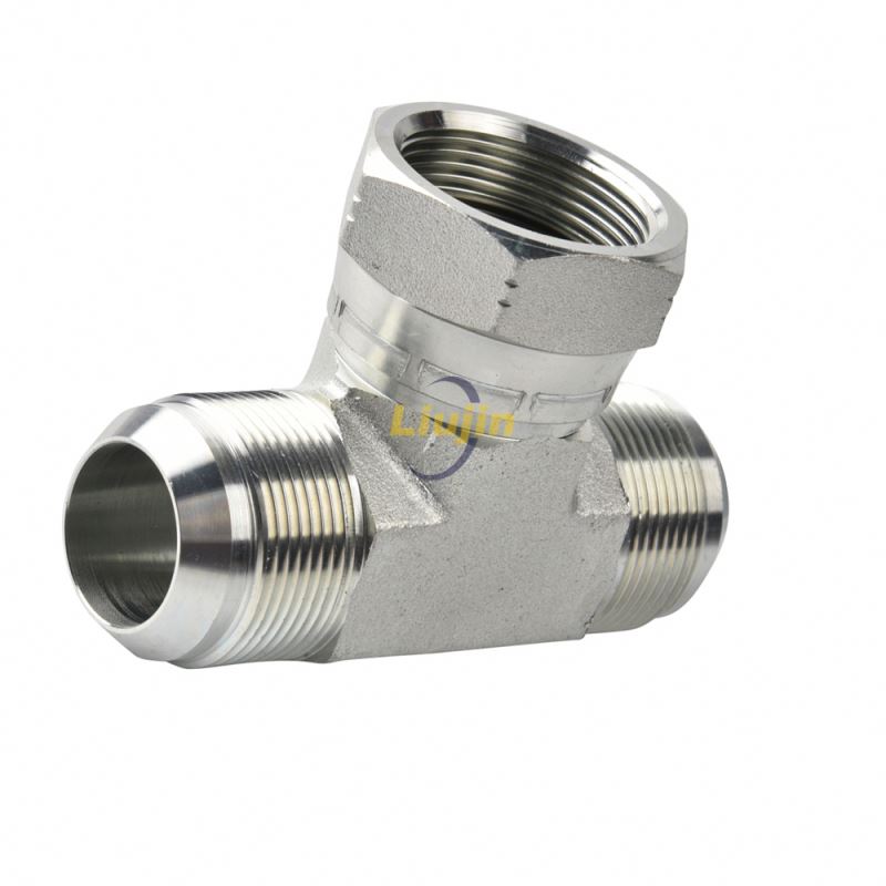 BJ-32 pipe fitting tee hydraulic adapter hydraulic adapter bsp