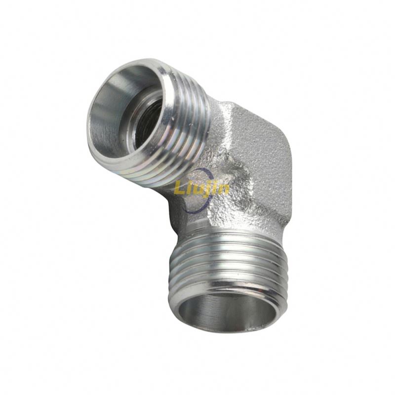 Professional manufacturer pipe fitting hydraulic adapters steel pipe fitting