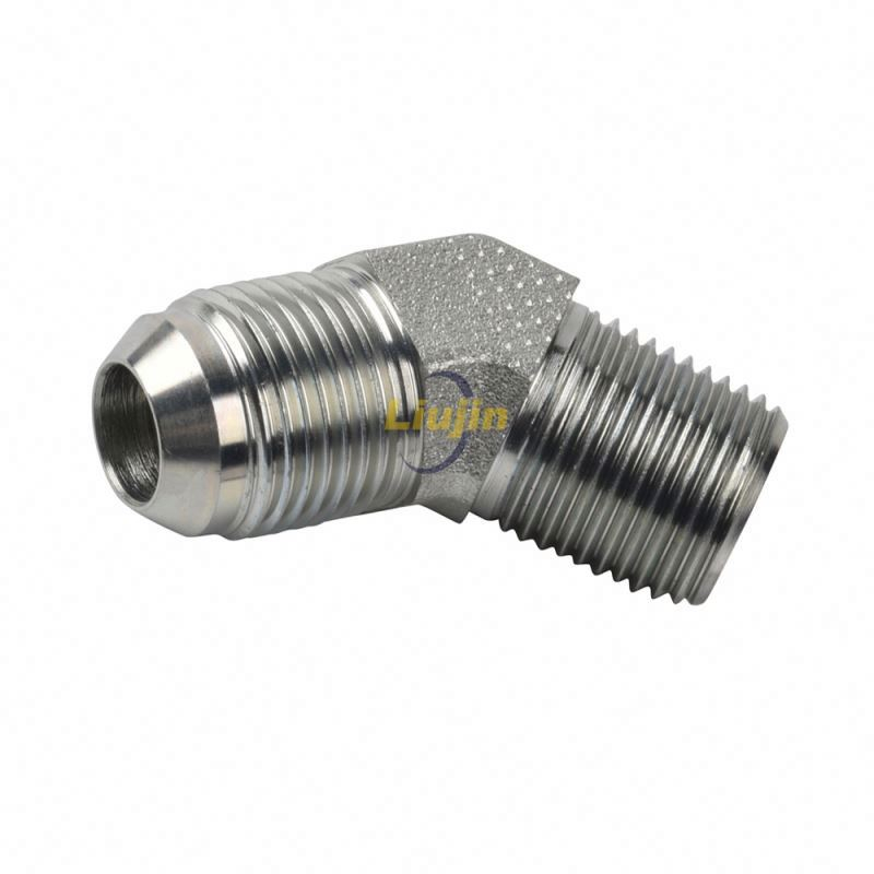 China professional fitting manufacturer hydraulic stainless steel pipe fitting