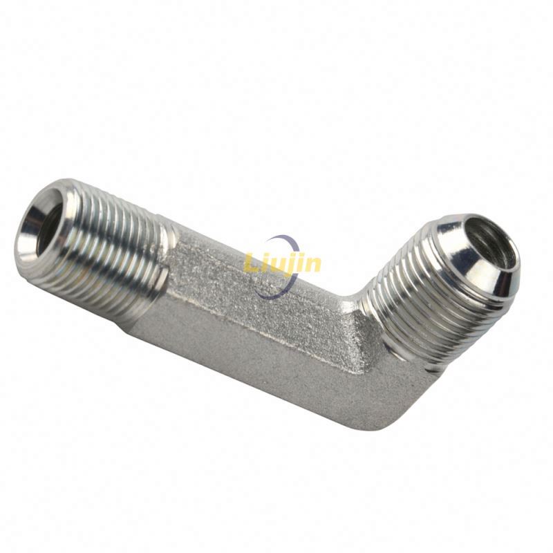 Hydraulic connector factory manufacture hydraulic fittings nipple