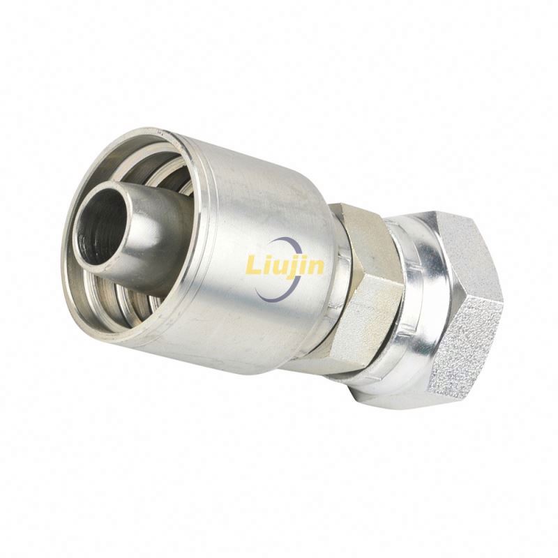 Hose crimping fittings factory direct supplier carbon steel pipe fittings