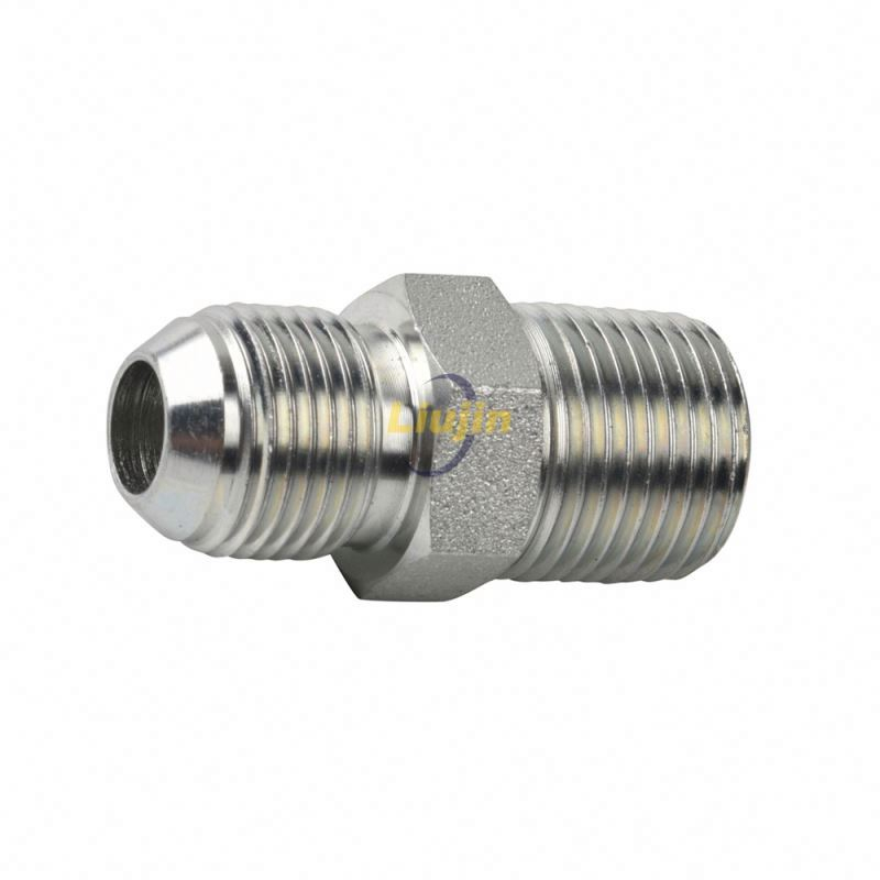 Factory custom high quality stainless steel tube fitting hydraulic crimp fittings