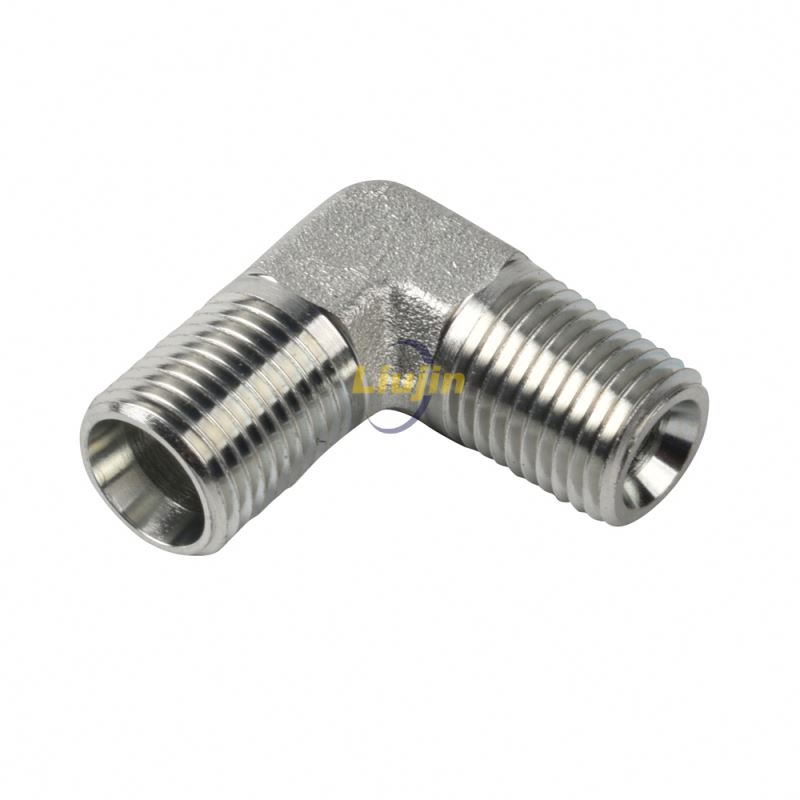 China supplier carbon hydraulic steel pipe fitting hydraulic nipple fitting