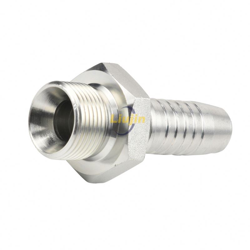 Professional manufacture custom hydraulics hoses fittings good quality stainless steel hydraulic fittings