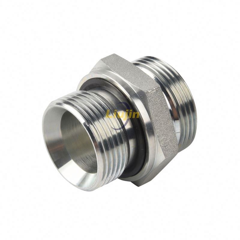 Hydraulic fittings nipple professional manufacture custom hydraulic hose fittings
