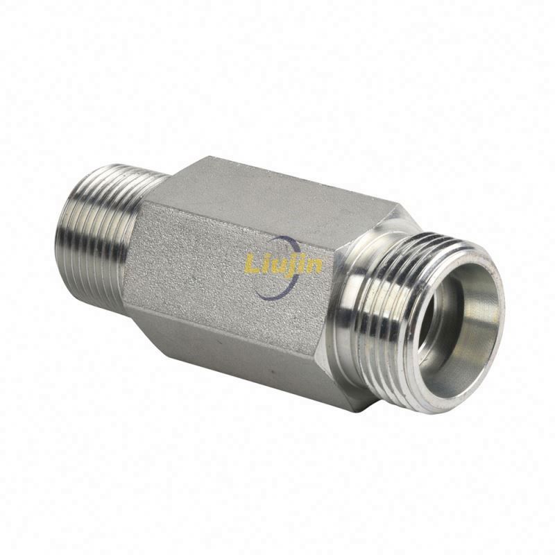 Factory direct supply hydraulic fitting hose crimping fittings