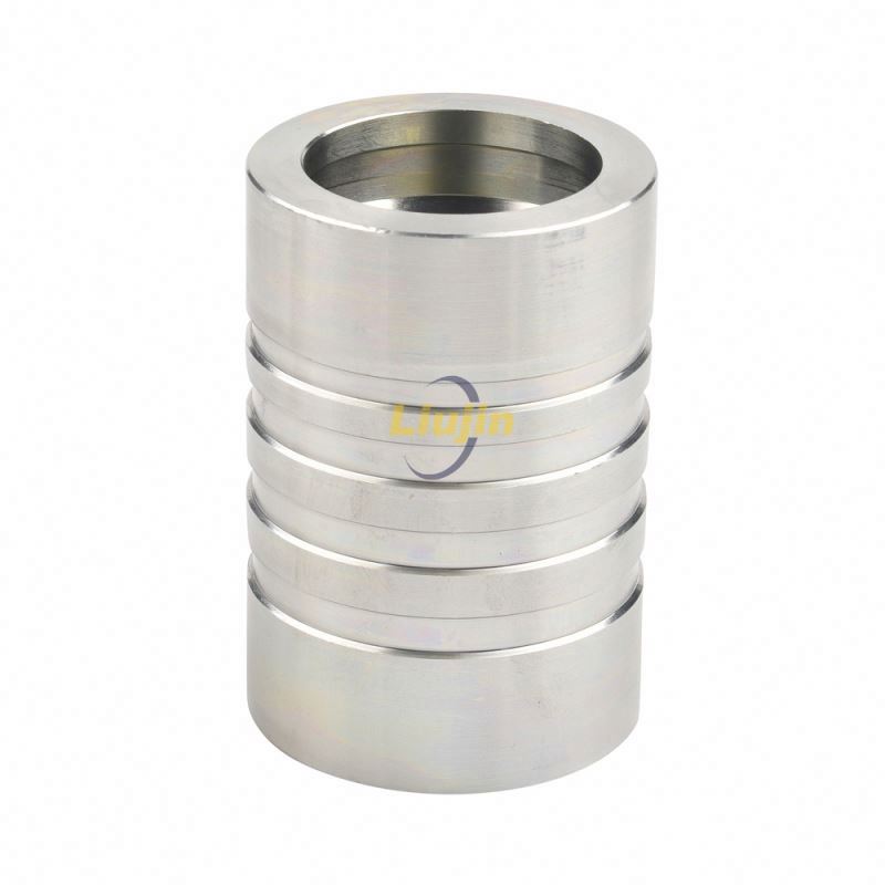 Factory direct supply galvanized steel pipe sleeve hydraulic fitting metal ferrule