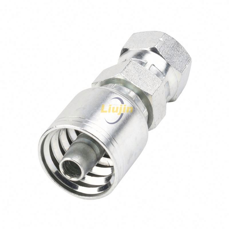 Reusable hydraulic hose fittings professional manufacture custom hydraulic hose fitting