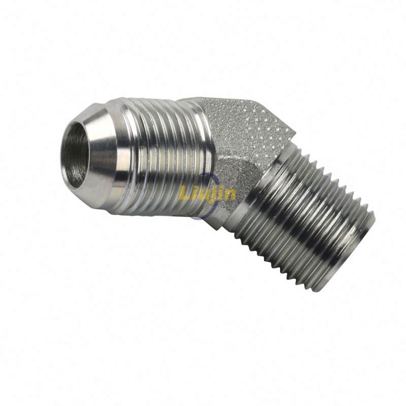 China professional fitting manufacturer hydraulic stainless steel pipe fitting