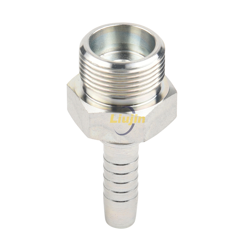 Manufacture custom metric hydraulic pipe fitting hose hydraulic connectors