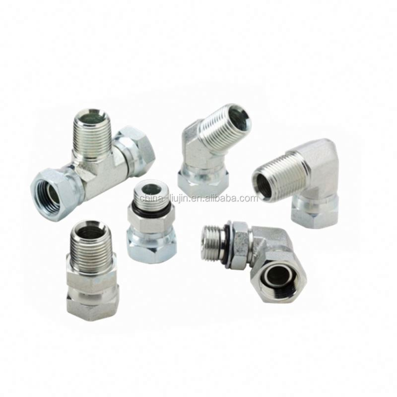 Eaton carbon steel bottom price elbow hydraulic fittings adapters