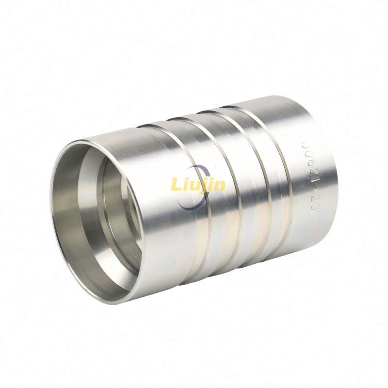High quality carbon steel hose ferrule hydraulic hose ferrule