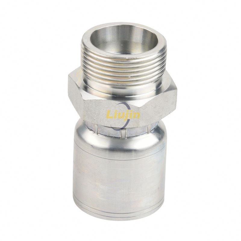 One piece hose fitting manufacture good quality custom hydraulic one piece fitting