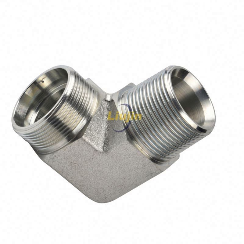 Factory supply wholesales customized hydraulic nipple fitting steel pipe fitting