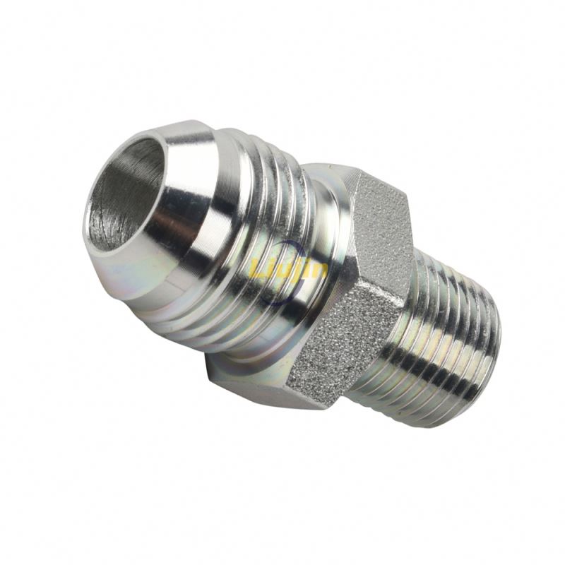 Factory direct supply good quality hydraulic hose fittings ss 304 hydraulic fitting jic