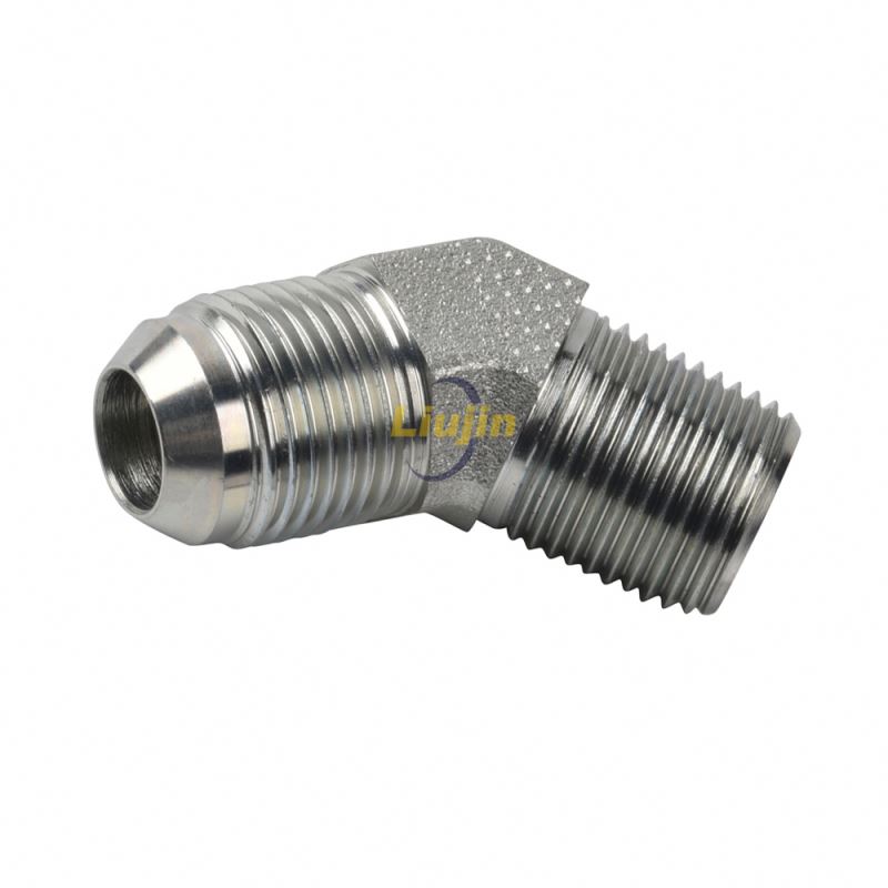 Factory supply wholesales customized carbon steel high quality hydraulic adapter hydraulic fitting