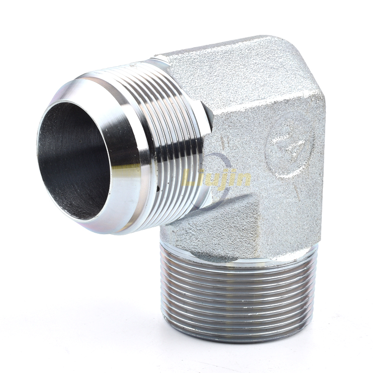 90 degree ELBOW JIC MALE 74 degree CONE NPT Excellent hose connector hydraulic adapter