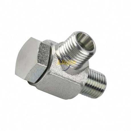 China supplier carbon steel pipe fittings hydraulic steel pipe fitting