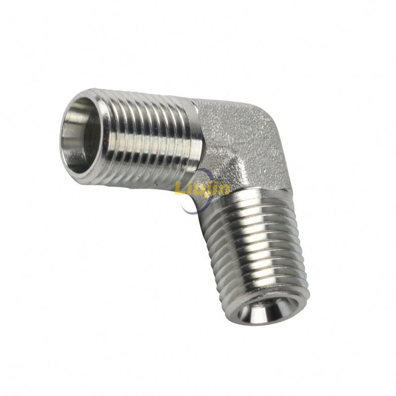 China supplier carbon hydraulic steel pipe fitting hydraulic nipple fitting
