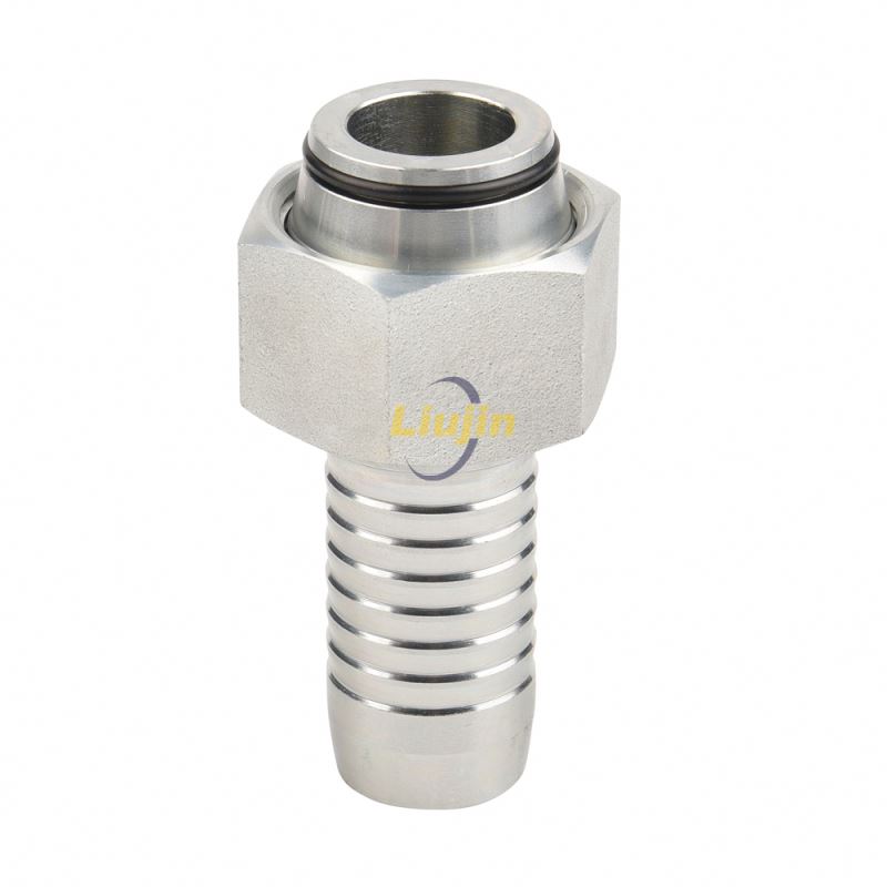 Professional manufacture custom high pressure flexible hose fittings hydraulic connectors