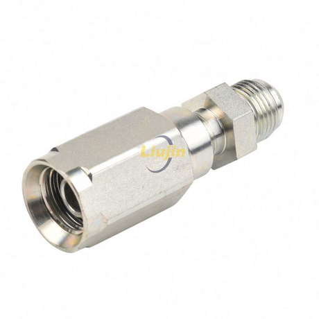 One-piece hose fitting manufacture custom hose crimping fittings