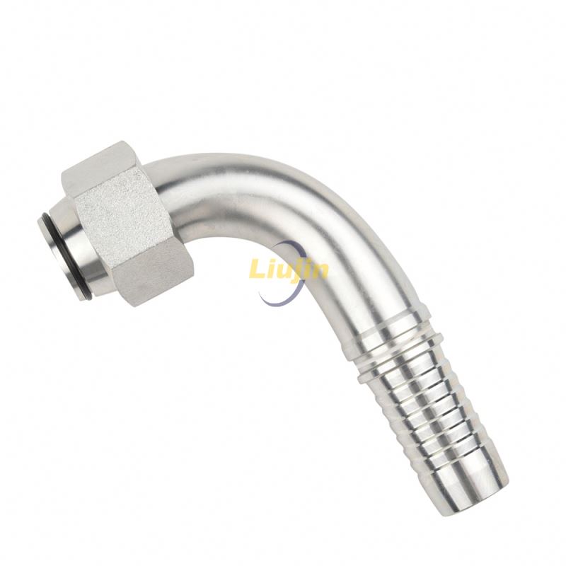 Good quality metric female multiseal hydraulic hose fittings high pressure flexible hose fittings