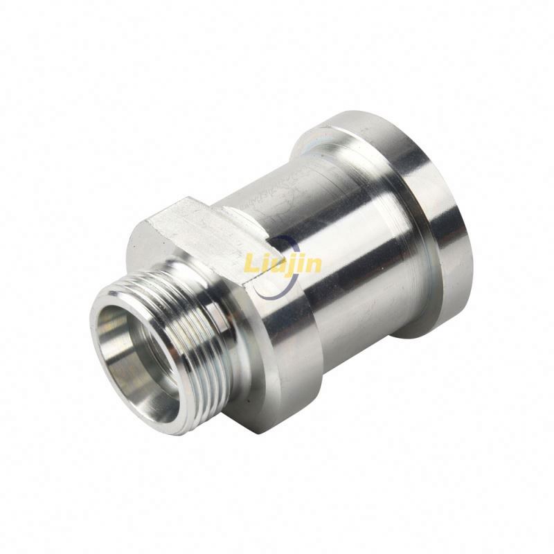 Factory manufacture hydraulic fitting metric pipe adapters steel pipe fittings dimensions