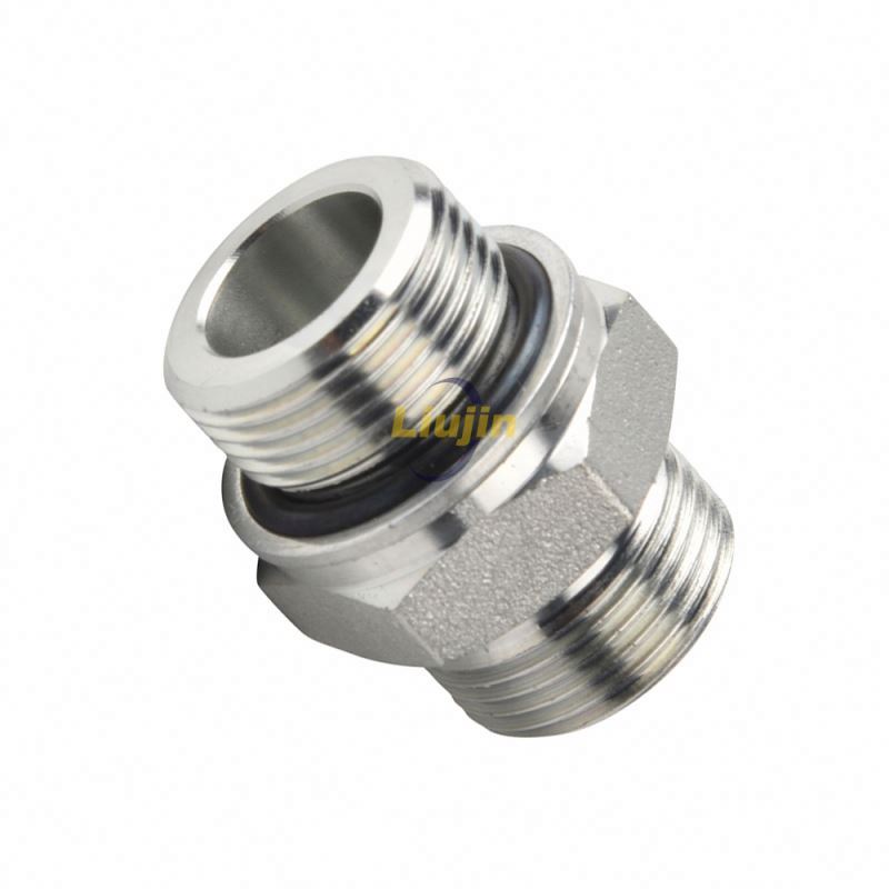 Professional metric hydraulic hose fittings hydraulic tube connector fittings