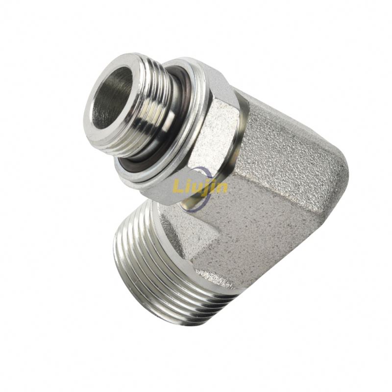 Wholesale china supplier hydraulic fittings nipple steel pipe hydraulic hose fittings