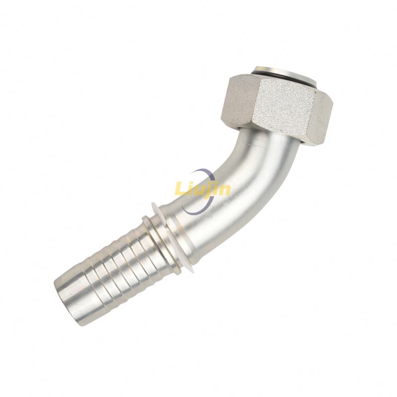 Metric hydraulic fittings advanced factory supply custom stainless steel pipe fitting