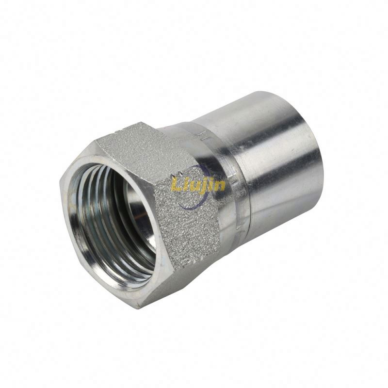 Manufacture good quality custom hydraulic fitting jic super high quality hydraulic hose fittings