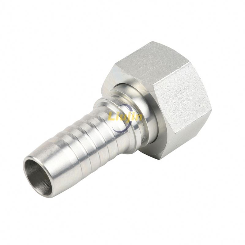 Industrial hose fittings factory direct supply hydraulic fittings metric