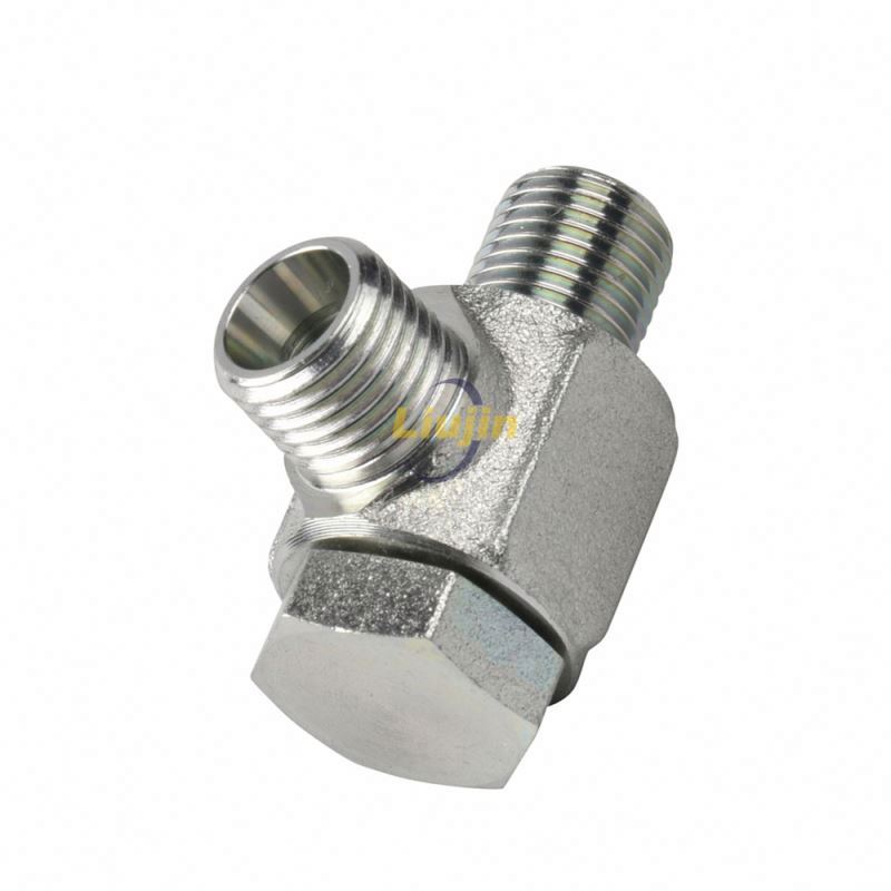 China supplier carbon steel pipe fittings hydraulic steel pipe fitting