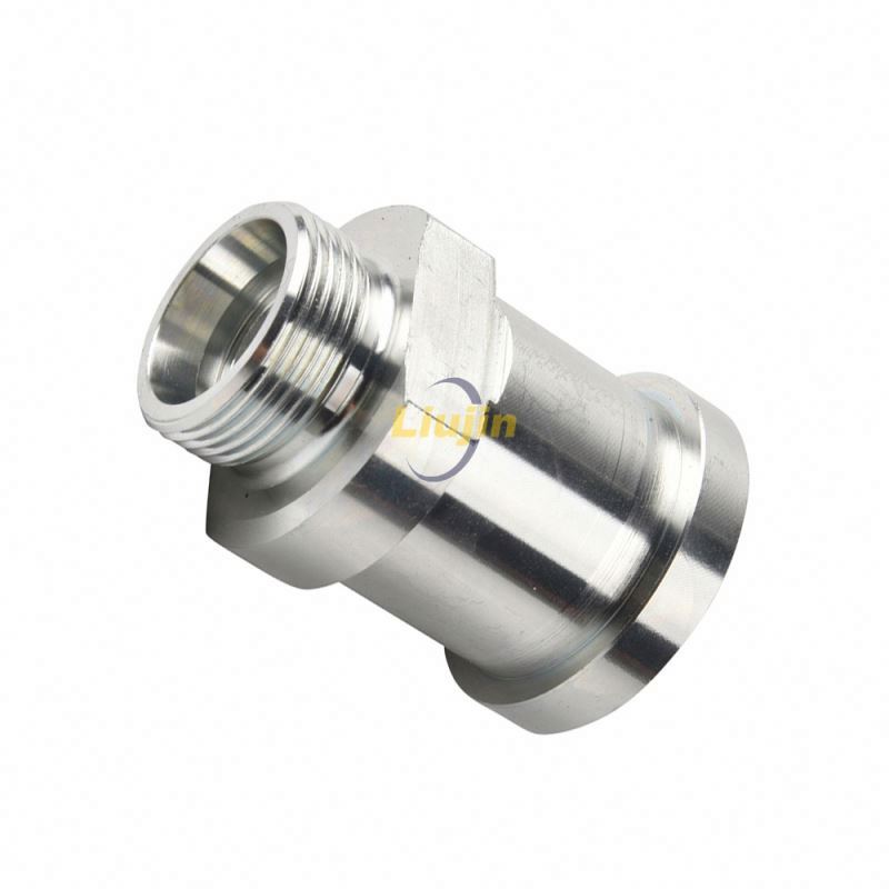 Pipe connector fittings professional manufacture custom metric hydraulic hose fittings