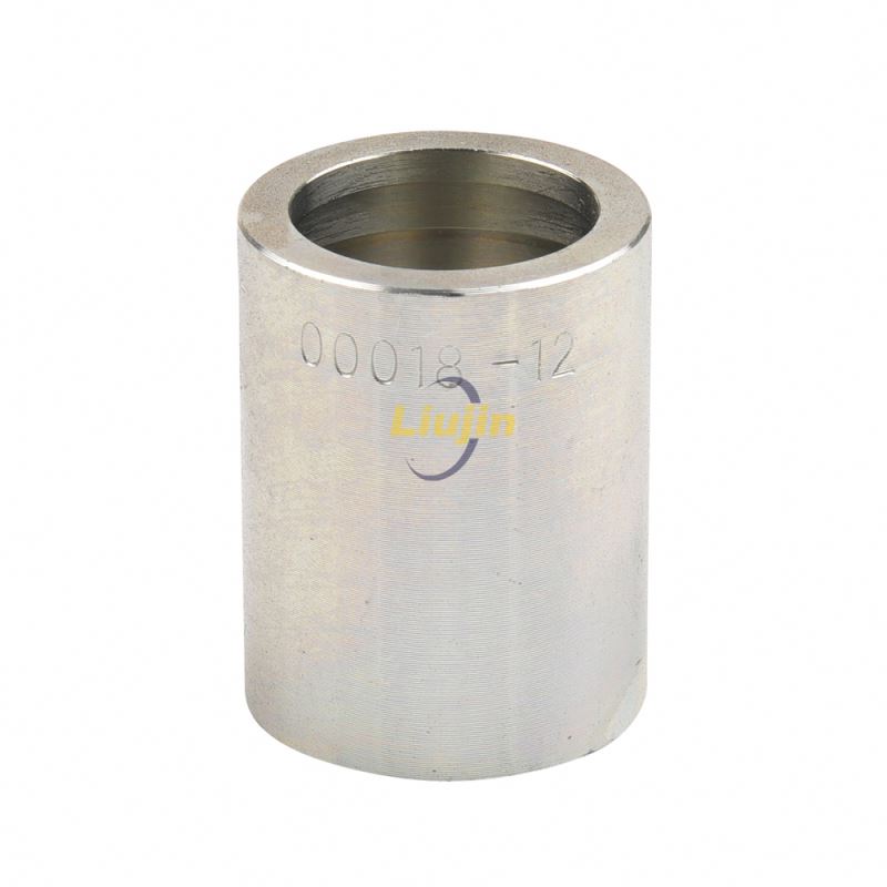 Hydraulic male/female ferrule hose fitting professional manufacturer hydraulic hose ferruler