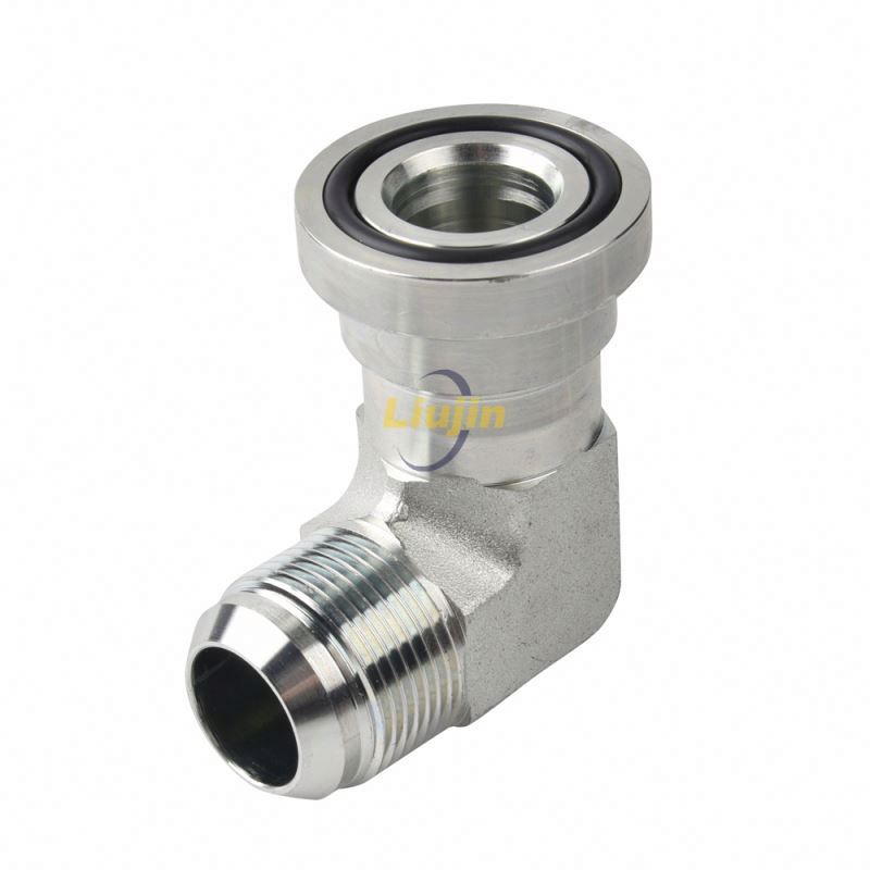 Factory supply wholesales customized high pressure hydraulic fitting adapter three way female