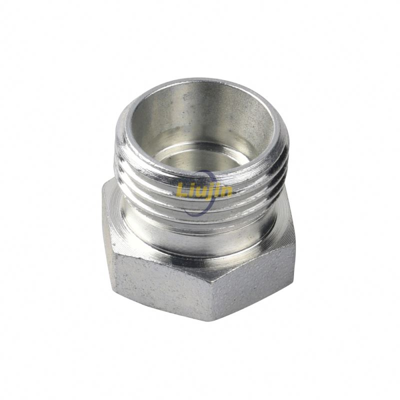 Metric pipe nipple factory direct supply good quality hydraulic metric fitting
