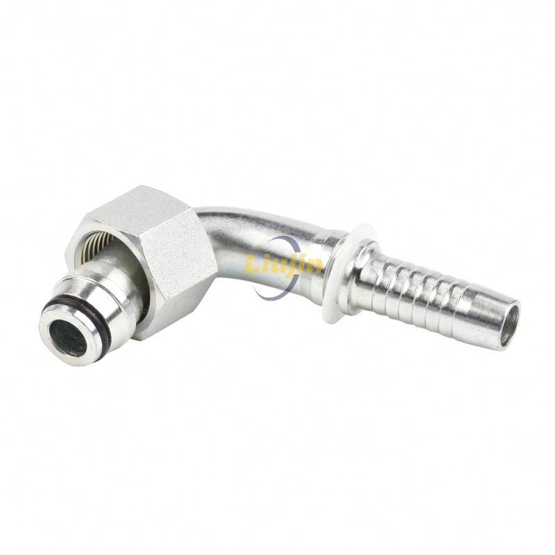 High pressure hydraulic hose connectors factory direct supplier female hose fittings