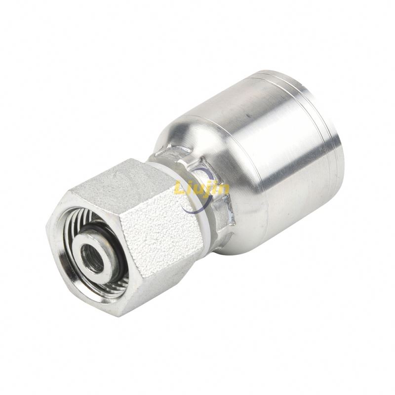 Hydraulic one piece fittings factory direct supplier metric hydraulic hose fittings