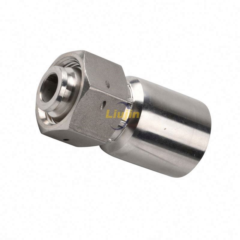 Factory direct supply hydraulic fittings nipple pipe adapters
